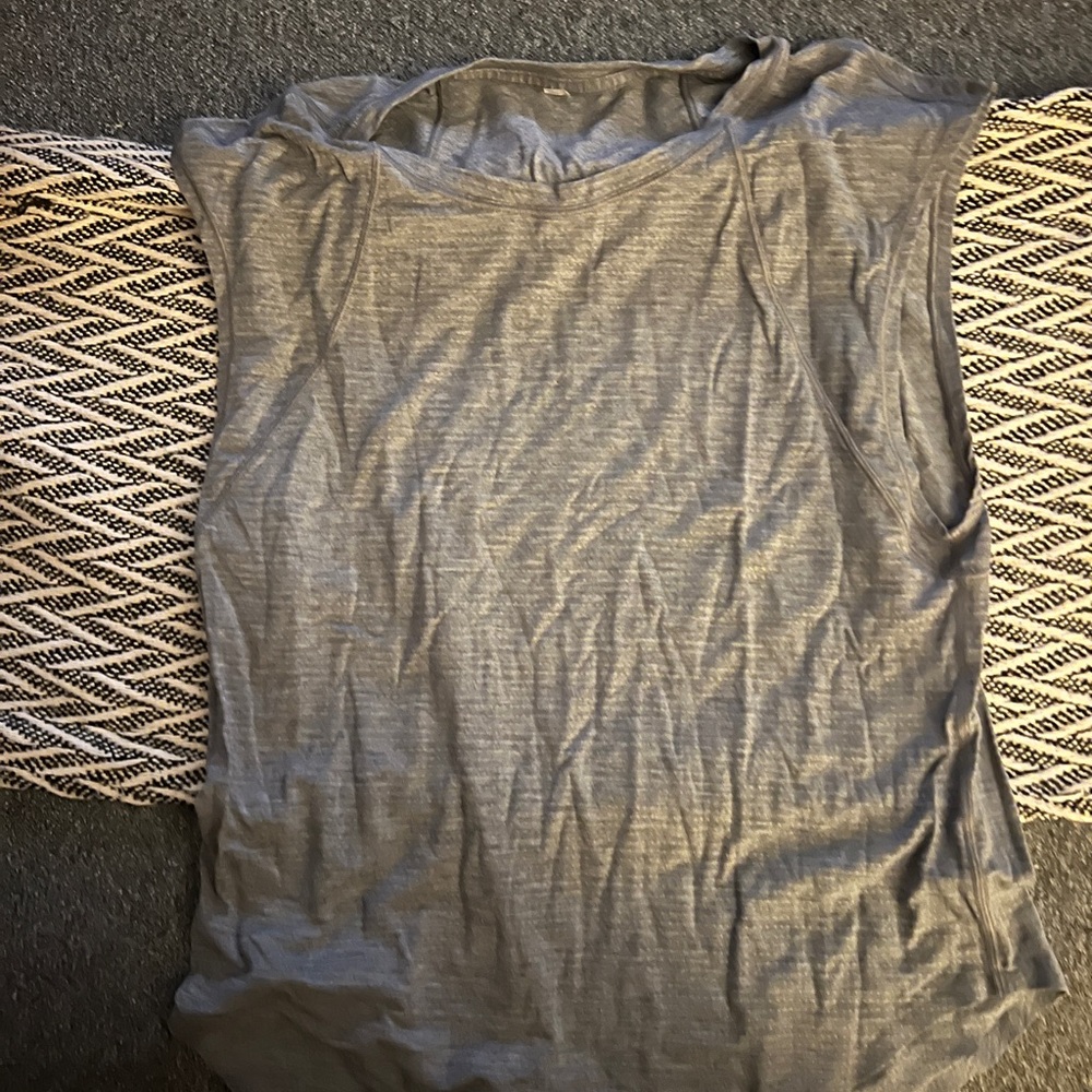 lululemon athletica Charcoal Muscle Tee